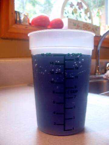 How to make violet juice