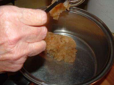 Using applesauce for fried pies