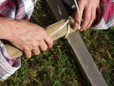 Frugal way to make a scarecrow