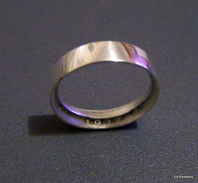 How To Make A Silver Ring From A Quarter