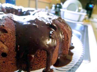 Kraut chocolate cake