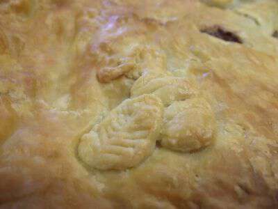 Blueberry pie