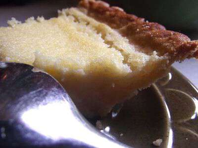 Old recipe for buttermilk pie