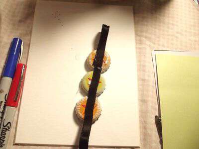 Making a snowman ornament is easy