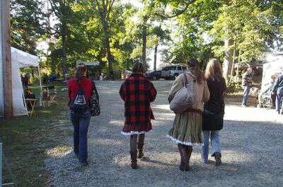 Friends at the jccfs fall festiavl