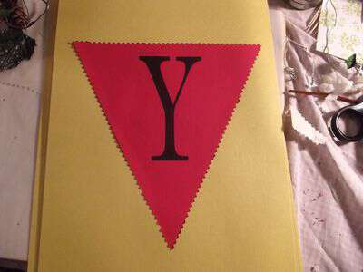 Craft make a chrsitmas banner