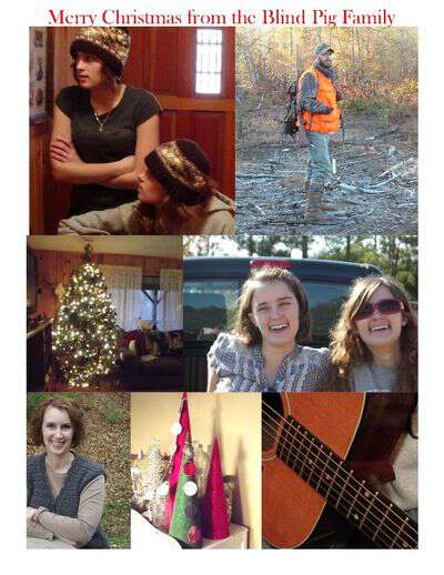 Merry Christmas from the blind pig and the acorn