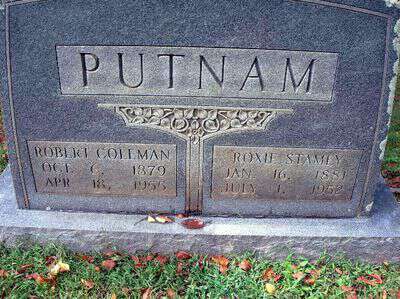 Robert Coleman Roxie Stamey