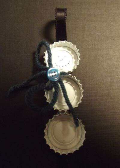 Easy snowman ornament