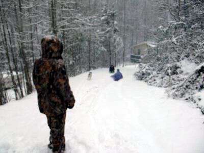 Sledding in western nc
